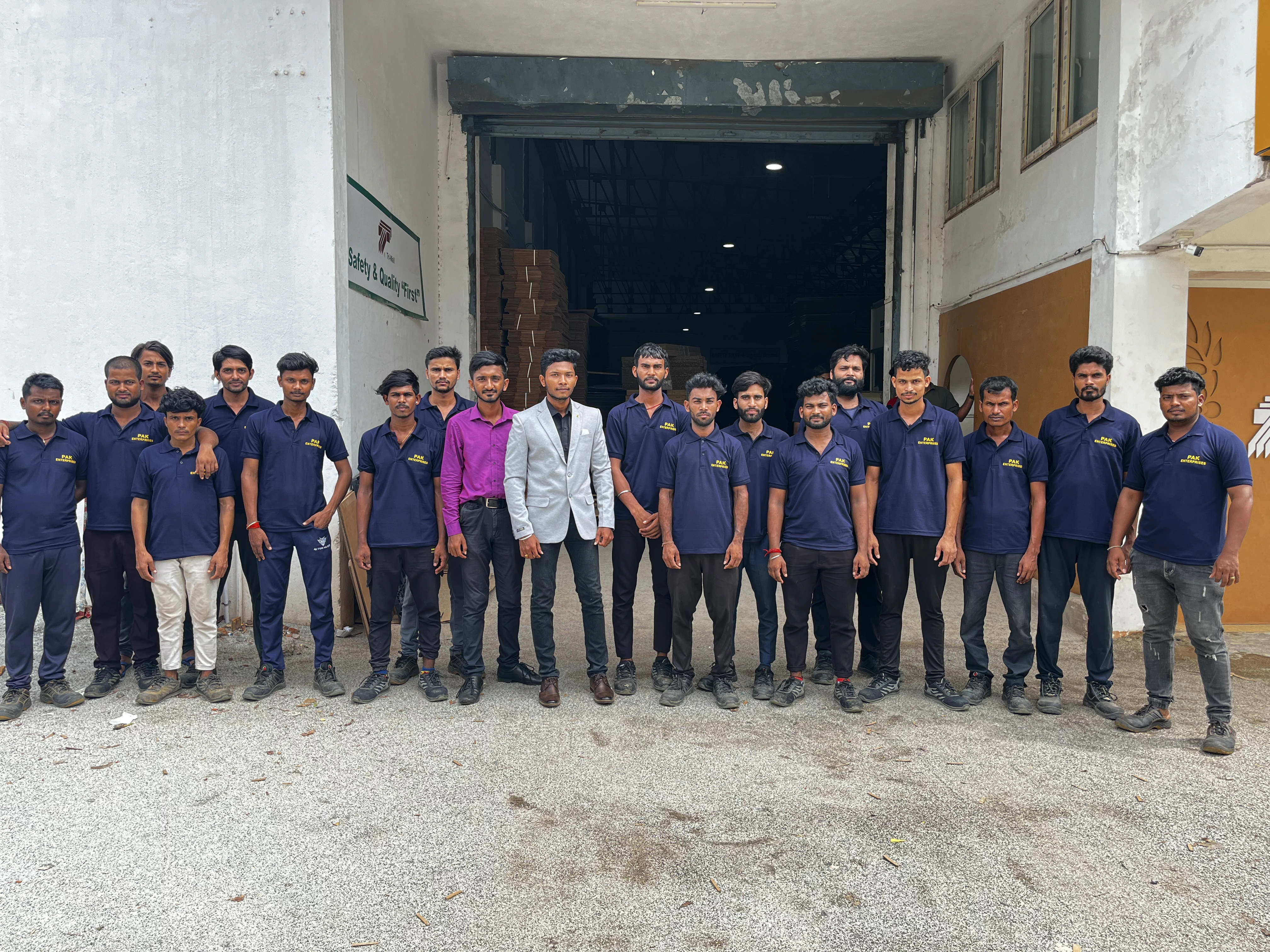 Pak Enterprises Chennai team